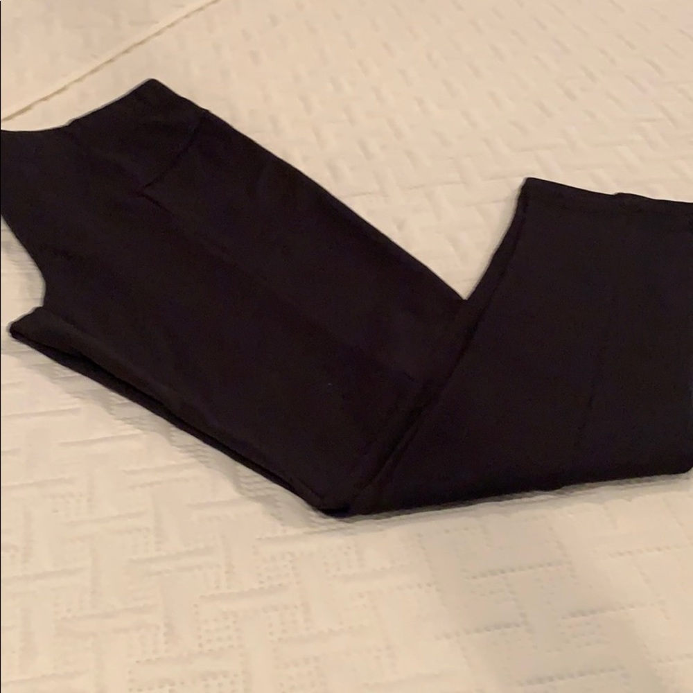 NWOT Black stretch leggings/Jeggings .